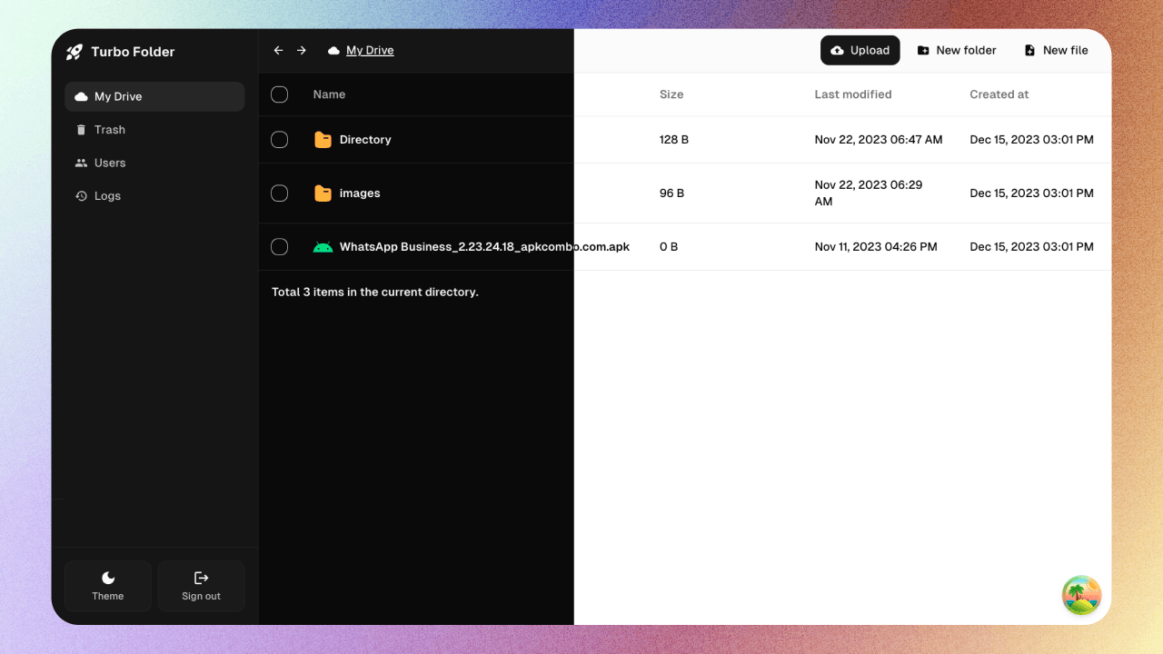 Web-based File Manager